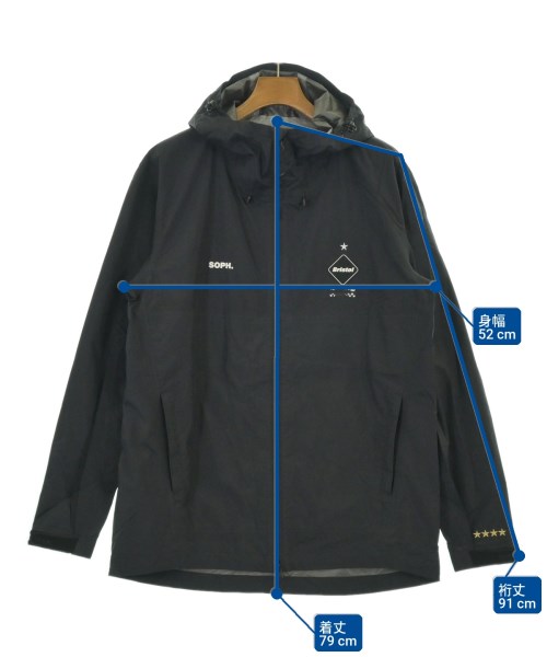 F.C.R.B（エフシーアールビー）マウンテンパーカー 黒 サイズ:XL メンズ/2200700875108
