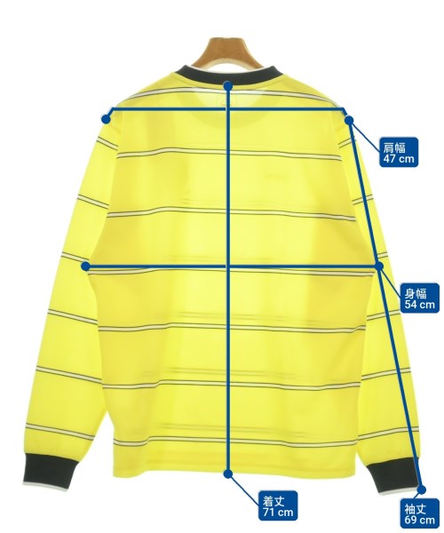 F.C.R.B（エフシーアールビー）Tシャツ・カットソー 黄 サイズ:M メンズ/2200702012075