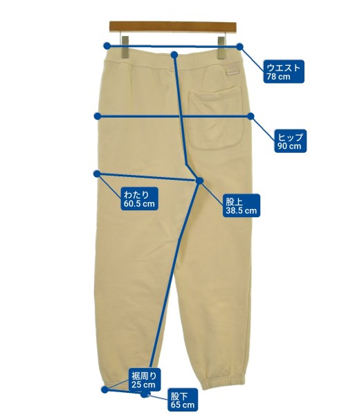 F.C.R.B（エフシーアールビー）スウェットパンツ 白 サイズ:S メンズ/2200650118041