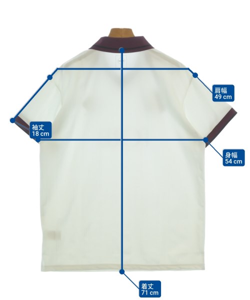 F.C.R.B（エフシーアールビー）ポロシャツ 白 サイズ:S メンズ/2200657163082