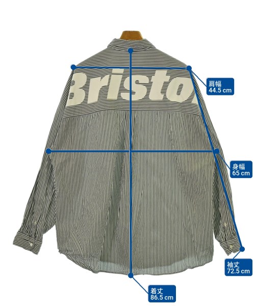 F.C.R.B（エフシーアールビー）カジュアルシャツ グレー サイズ:XL メンズ/2200657809034