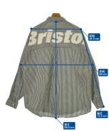 F.C.R.B（エフシーアールビー）カジュアルシャツ グレー サイズ:XL メンズ/2200657809034