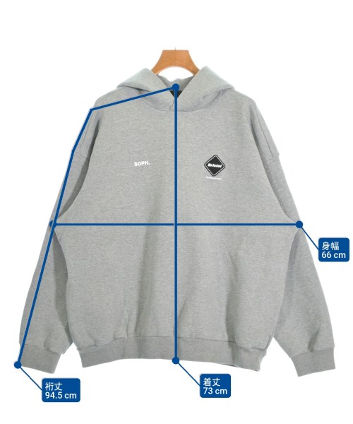 F.C.R.B（エフシーアールビー）パーカー グレー サイズ:XL メンズ/2200658419065
