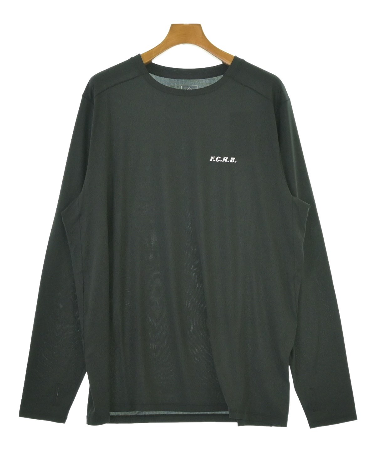 FCRB 長袖シャツ 黒 F.C.R.B（エフシーアールビー）Tシャツ・カットソー 黒 サイズ:XL