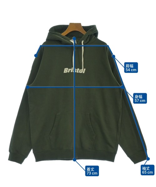 F.C.R.B（エフシーアールビー）パーカー カーキ サイズ:XXL メンズ/2200661653081