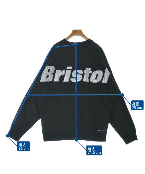 F.C.R.B（エフシーアールビー）スウェット 黒 サイズ:XL メンズ/2200661653104