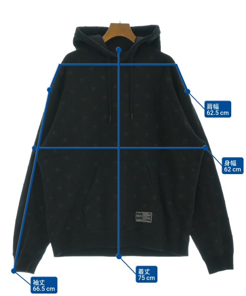 F.C.R.B（エフシーアールビー）パーカー 黒 サイズ:XL メンズ/2200661653111