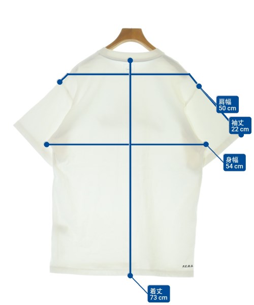 F.C.R.B（エフシーアールビー）Tシャツ・カットソー 白 サイズ:XL メンズ/2200661653128