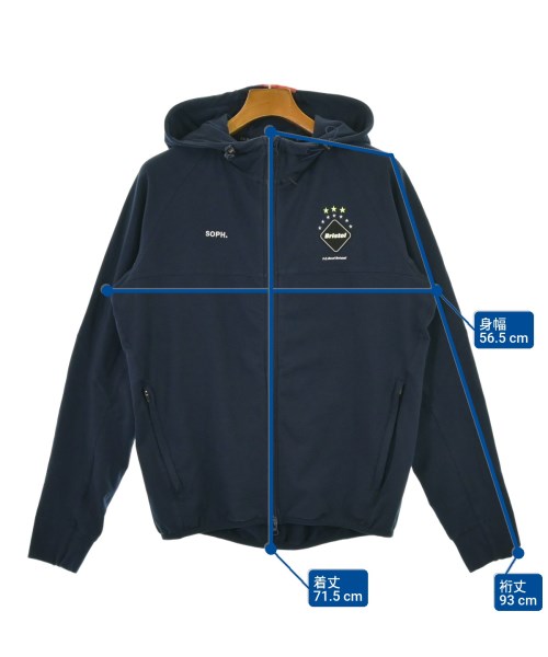 F.C.R.B（エフシーアールビー）パーカー 紺 サイズ:M メンズ/2200662190141