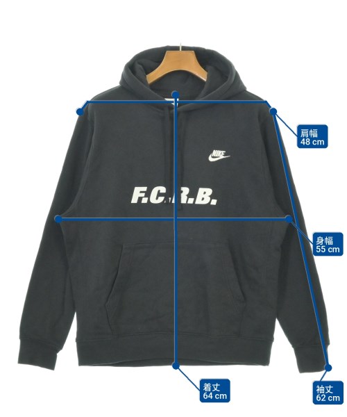 F.C.R.B（エフシーアールビー）パーカー 黒 サイズ:L メンズ/2200714512099