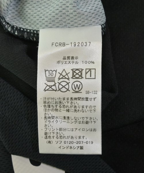 F.C.R.B（エフシーアールビー）Tシャツ・カットソー 黒 サイズ:S メンズ/2200714512419