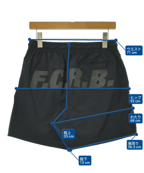 F.C.R.B（エフシーアールビー）ショートパンツ 黒 サイズ:S メンズ/2200714512594