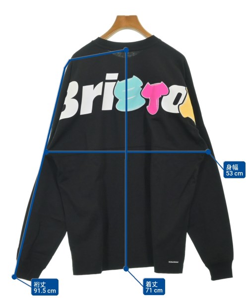 F.C.R.B（エフシーアールビー）Tシャツ・カットソー 黒 サイズ:M メンズ/2200714711041