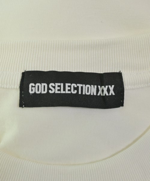 GOD SELECTION XXX（ゴットセレクショントリプルエックス）Tシャツ・カットソー 白 サイズ:L メンズ/2200714711065