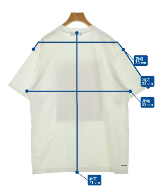 GOD SELECTION XXX（ゴットセレクショントリプルエックス）Tシャツ・カットソー 白 サイズ:L メンズ/2200714711065