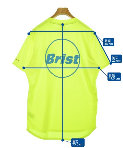 F.C.R.B（エフシーアールビー）Tシャツ・カットソー 黄 サイズ:M メンズ/2200714711157