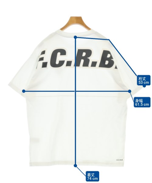 F.C.R.B（エフシーアールビー）Tシャツ・カットソー 白 サイズ:XL メンズ/2200718454067