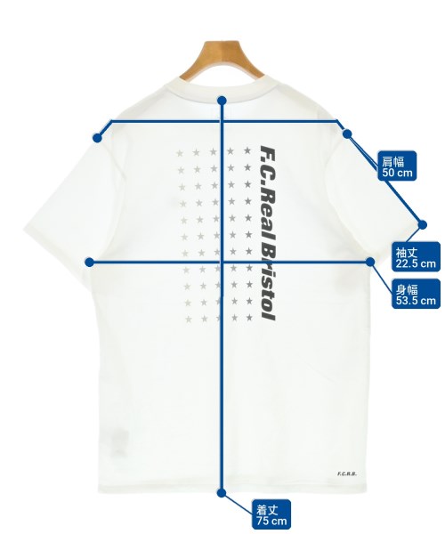 F.C.R.B（エフシーアールビー）Tシャツ・カットソー 白 サイズ:XL メンズ/2200718454074