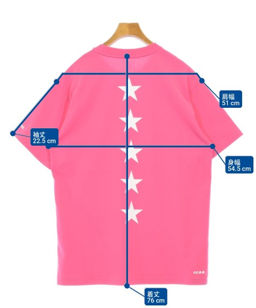 F.C.R.B（エフシーアールビー）Tシャツ・カットソー ピンク サイズ:XL メンズ/2200718454104