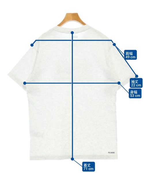F.C.R.B（エフシーアールビー）Tシャツ・カットソー グレー サイズ:XL メンズ/2200718454128