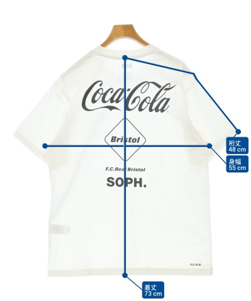 F.C.R.B（エフシーアールビー）Tシャツ・カットソー 白 サイズ:XL メンズ/2200718454135