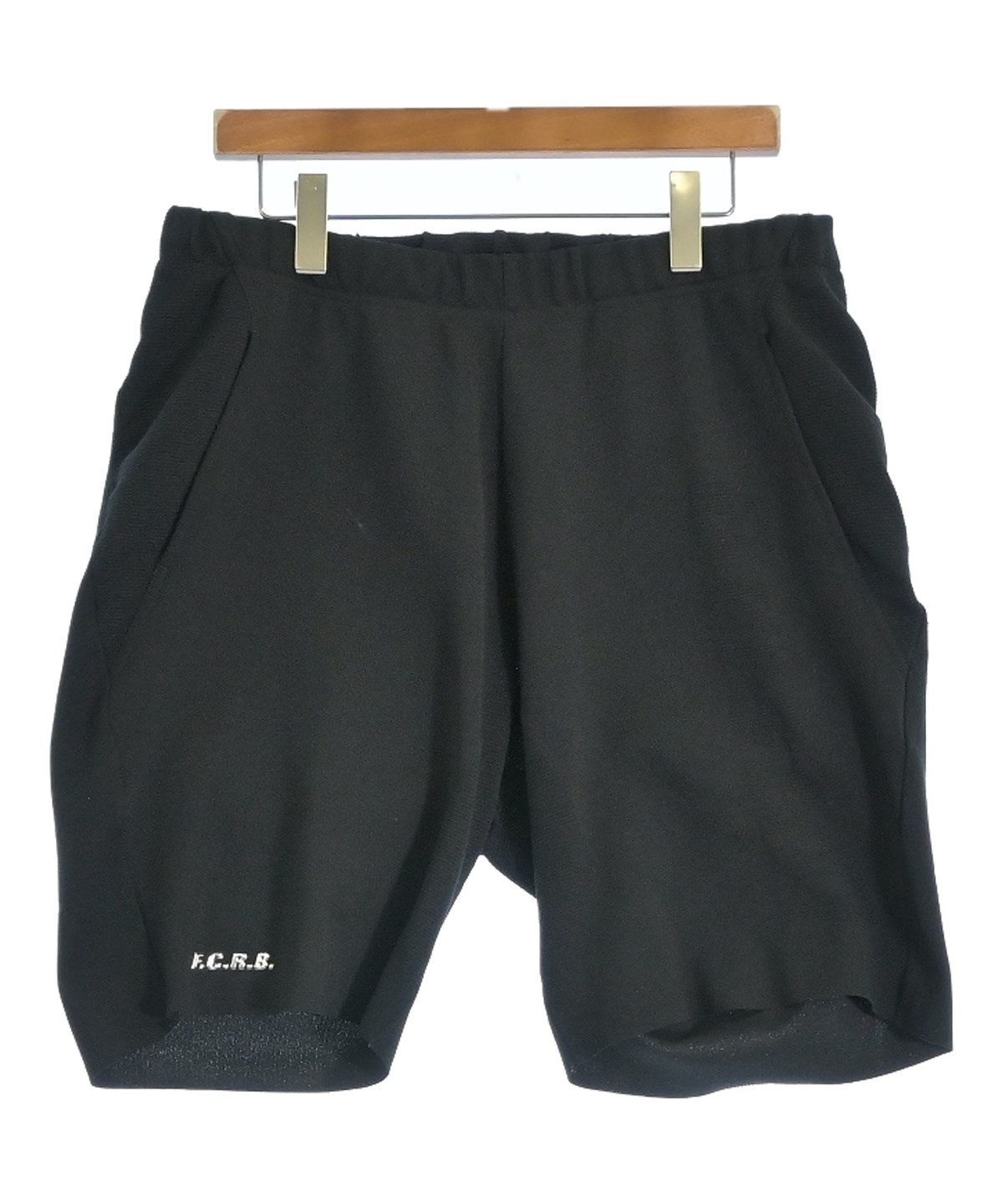 FCRBショーツ F.C.R.B（エフシーアールビー）ショートパンツ 黒 サイズ:XL メンズ