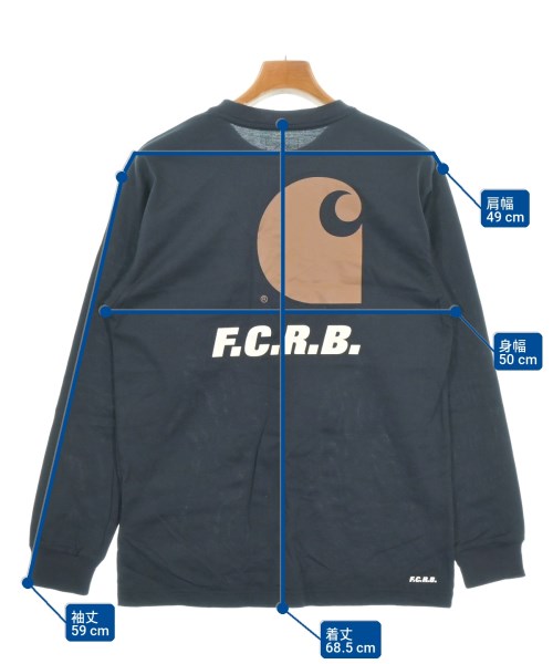 F.C.R.B（エフシーアールビー）Tシャツ・カットソー 紺 サイズ:S メンズ/2200719652028