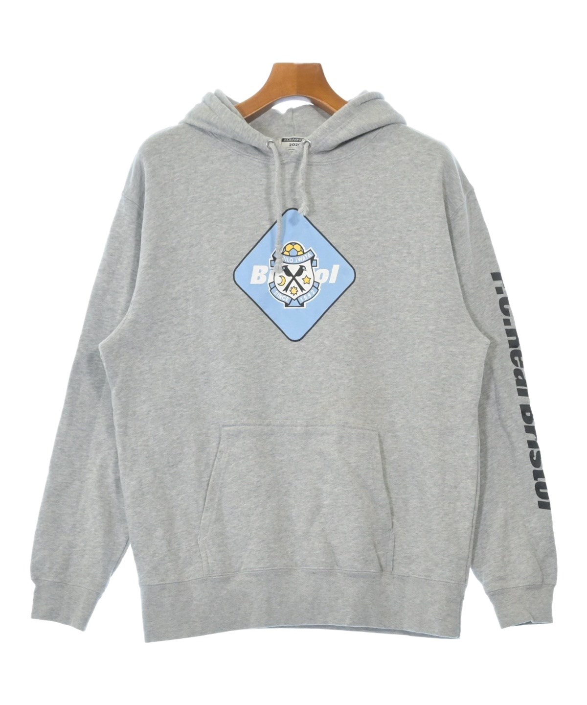 F.C.R.B（エフシーアールビー）パーカー グレー サイズ:L メンズ