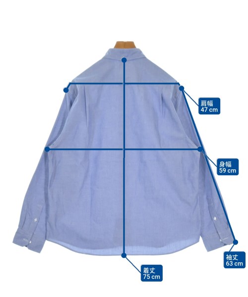 F.C.R.B（エフシーアールビー）カジュアルシャツ 青 サイズ:L メンズ/2200646397023