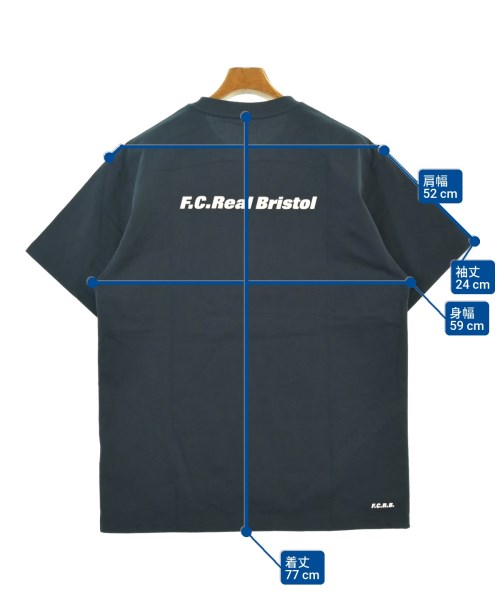 F.C.R.B（エフシーアールビー）Tシャツ・カットソー 紺 サイズ:L メンズ/2200646397054