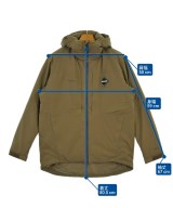 F.C.R.B（エフシーアールビー）ダウンジャケット/ダウンベスト 茶 サイズ:M メンズ/2200648965169