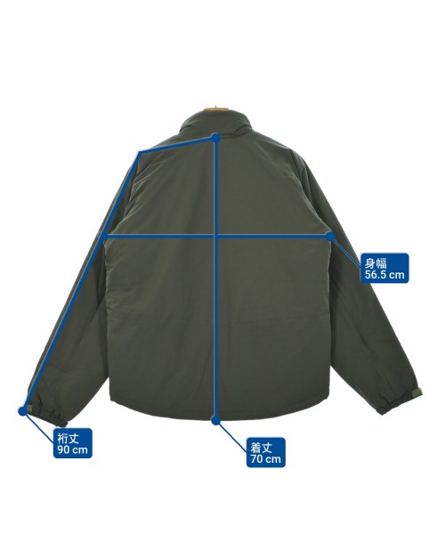 F.C.R.B（エフシーアールビー）ダウンジャケット/ダウンベスト カーキ サイズ:S メンズ/2200650172036