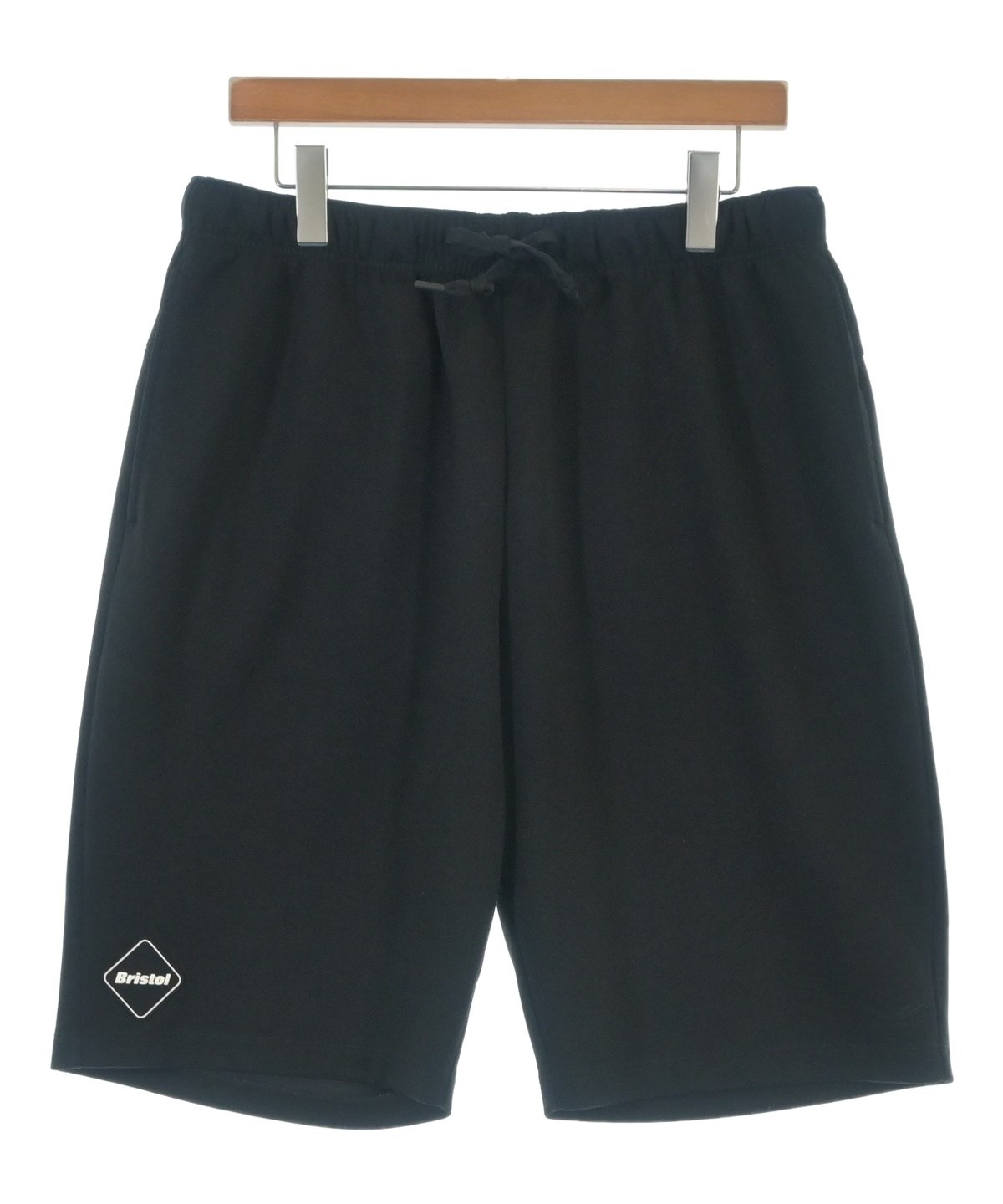 FCRB ショートパンツ　XLサイズ　黒 F.C.R.B（エフシーアールビー）ショートパンツ 黒 サイズ:XL メンズ