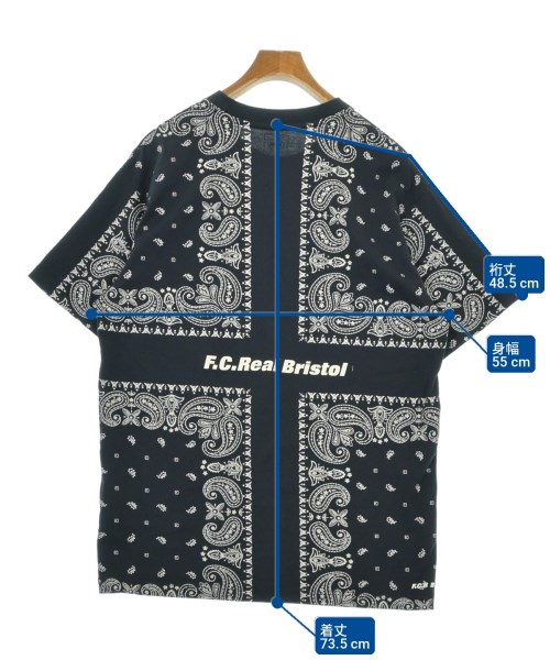 F.C.R.B（エフシーアールビー）Tシャツ・カットソー 紺 サイズ:XL メンズ/2200703779106