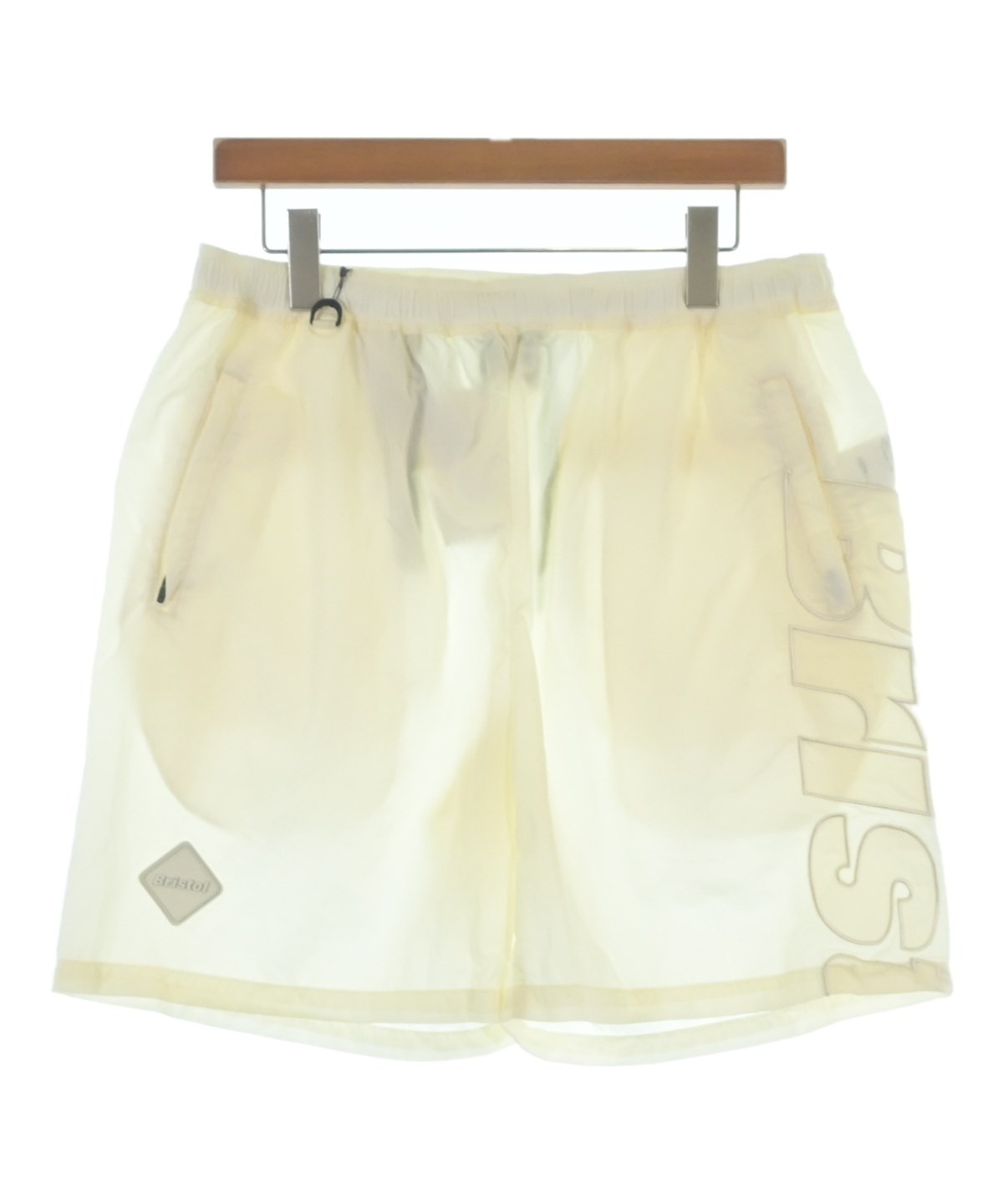 Sサイズ FCRB ショートパンツ F.C.R.B（エフシーアールビー）ショートパンツ 白 サイズ:S メンズ