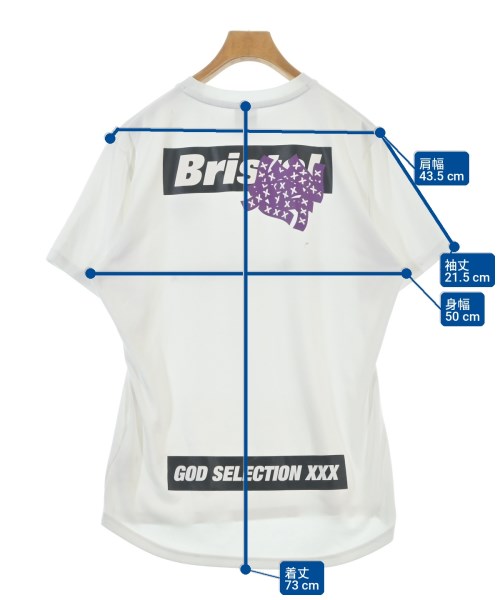 F.C.R.B（エフシーアールビー）Tシャツ・カットソー 白 サイズ:M メンズ/2200704664463
