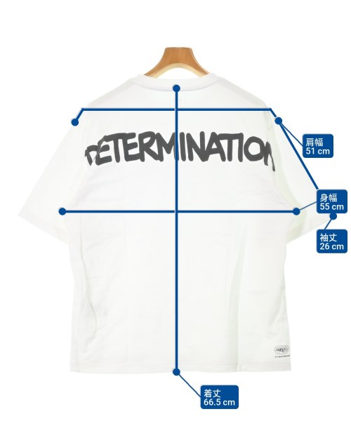 F.C.R.B（エフシーアールビー）Tシャツ・カットソー 白 サイズ:L メンズ/2200663703081