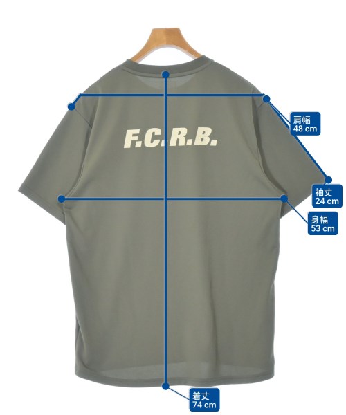 F.C.R.B（エフシーアールビー）Tシャツ・カットソー カーキ サイズ:XL メンズ/2200664188078