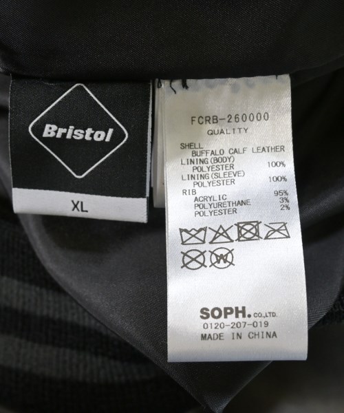 F.C.R.B（エフシーアールビー）スタジャン 黒 サイズ:XL メンズ/2200665312014