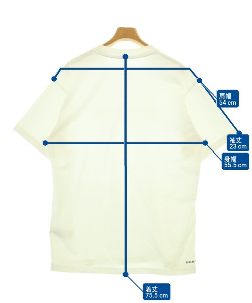F.C.R.B（エフシーアールビー）Tシャツ・カットソー 白 サイズ:XL メンズ/2200730415015
