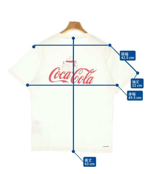 F.C.R.B（エフシーアールビー）Tシャツ・カットソー 白 サイズ:S メンズ/2200682561020