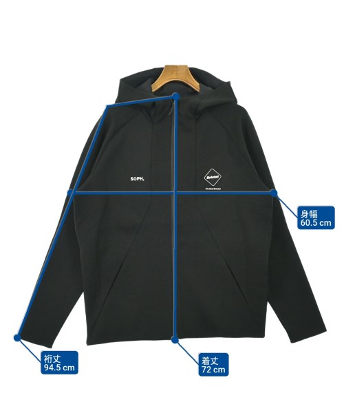 F.C.R.B（エフシーアールビー）パーカー 黒 サイズ:XL メンズ/2200683898040