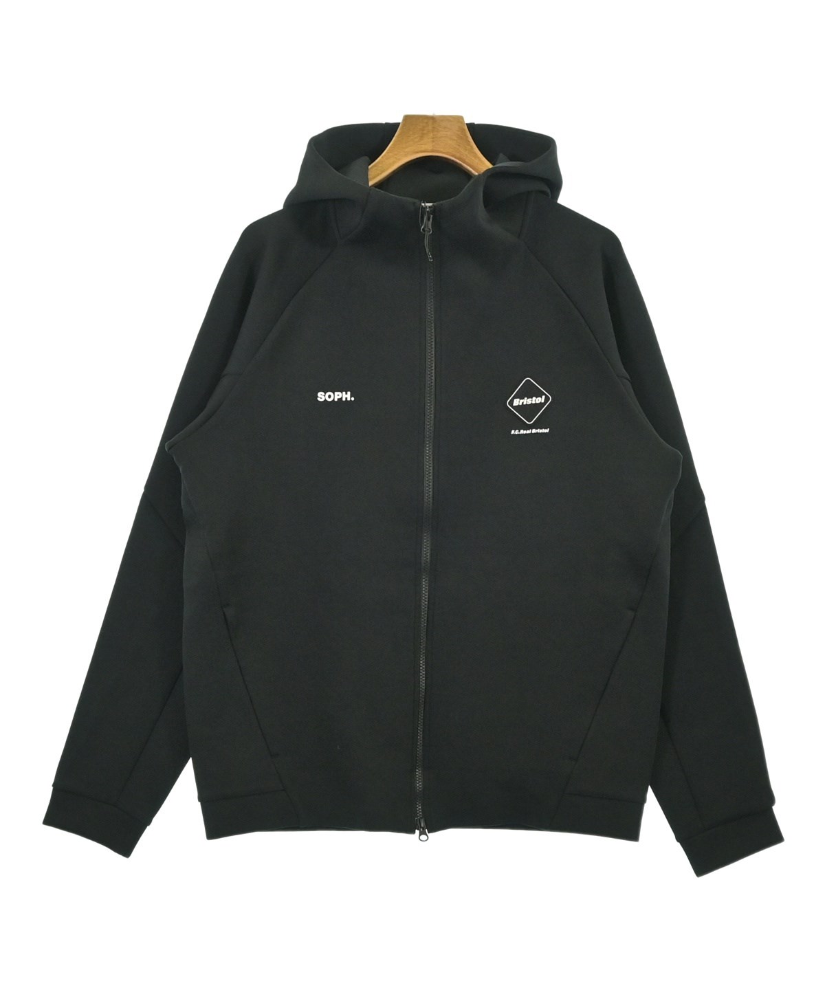 F.C.R.B（エフシーアールビー）パーカー 黒 サイズ:XL メンズ 