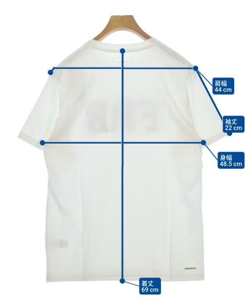 F.C.R.B（エフシーアールビー）Tシャツ・カットソー 白 サイズ:L メンズ/2200687740086