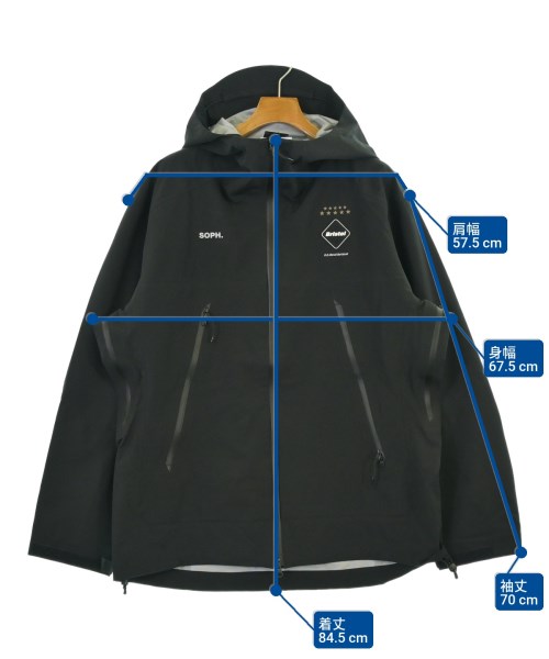 F.C.R.B（エフシーアールビー）マウンテンパーカー 黒 サイズ:XL メンズ/2200688678111