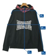 F.C.R.B（エフシーアールビー）パーカー 黒 サイズ:XL メンズ/2200686514022