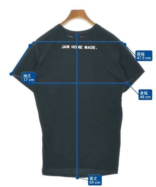 JAM HOME MADE（ジャムホームメイド）Tシャツ・カットソー 黒 サイズ:M メンズ/2200676622300