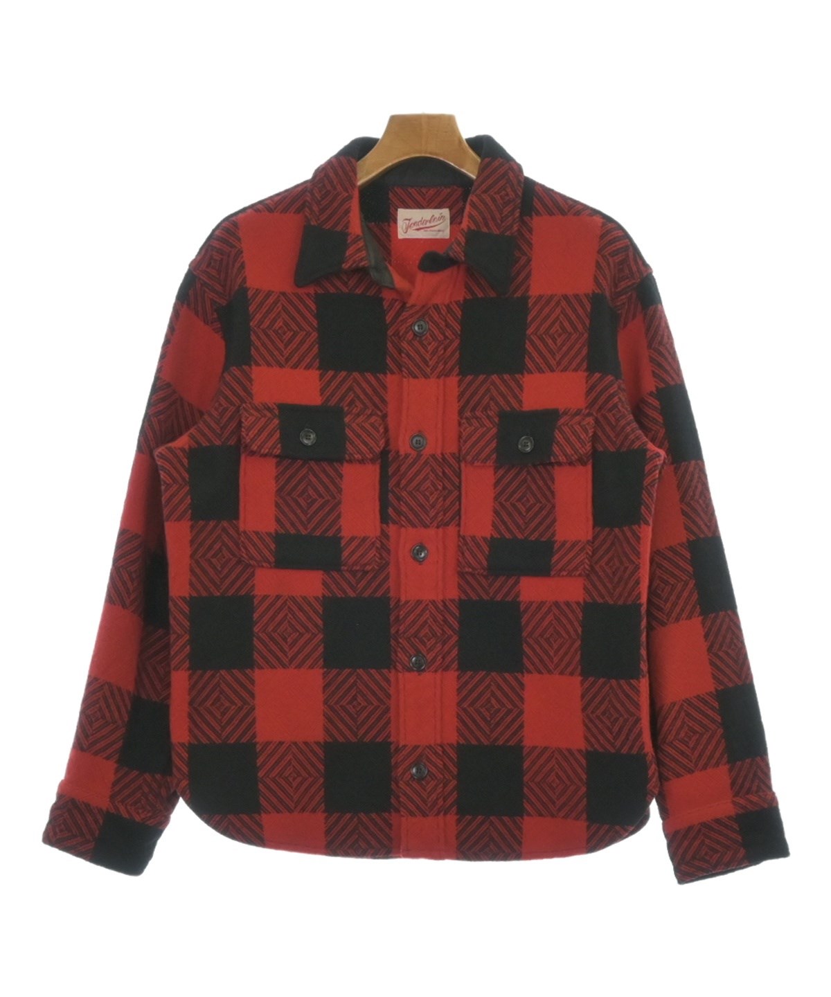 Tenderloin M 赤 ネイティブ柄　シャツ Tenderloin M 赤 ネイティブ柄 シャツ