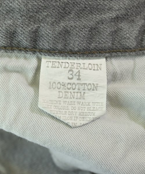 TENDERLOIN（テンダーロイン）デニムパンツ グレー サイズ:34(XL位) メンズ/2200634394089