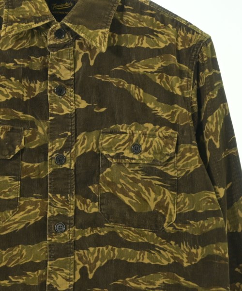 TENDERLOIN（テンダーロイン）カジュアルシャツ 茶 サイズ:XS メンズ/2200618981014